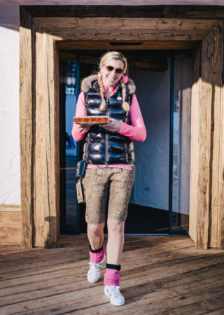 Kati mit Schnaps